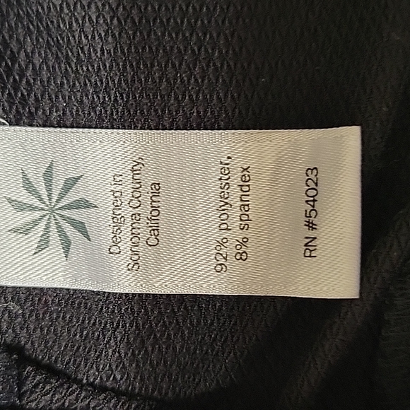 Athleta Midtown mid- rise trouser wide leg black athletic pants women's size 0 - Picture 9 of 15